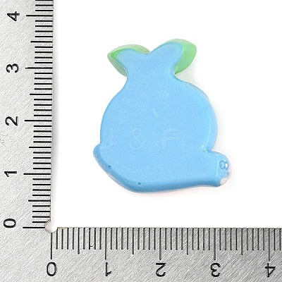Environmental Protection Theme Opaque Resin Cabochons LS-CRES-Z013-03A-1