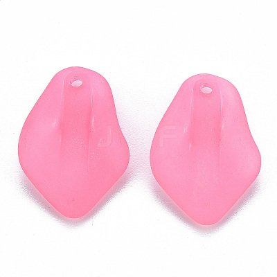 Transparent Frosted Acrylic Pendants MACR-S371-03A-1