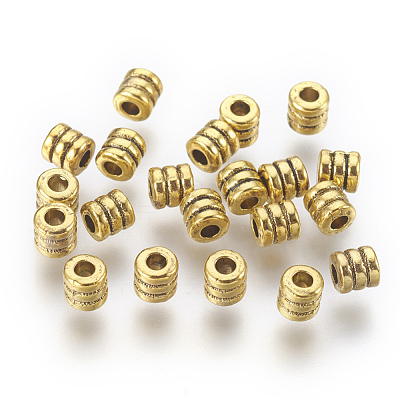 Tibetan Style Alloy Bead Spacers GLF0334Y-1