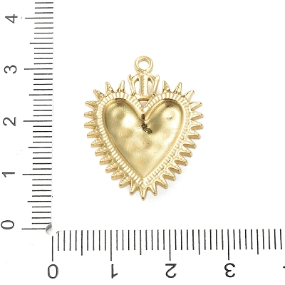 304 Stainless Steel Enamel Pendants STAS-K303-04G-06-1