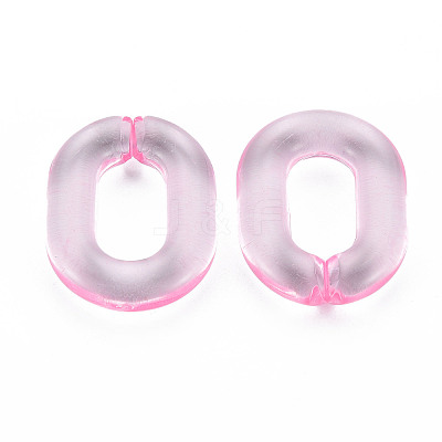 Transparent Acrylic Linking Rings MACR-S373-19-B12-1