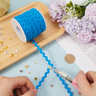 1 Strand Wave Bending Fringe Trim FIND-GF0006-65A-1
