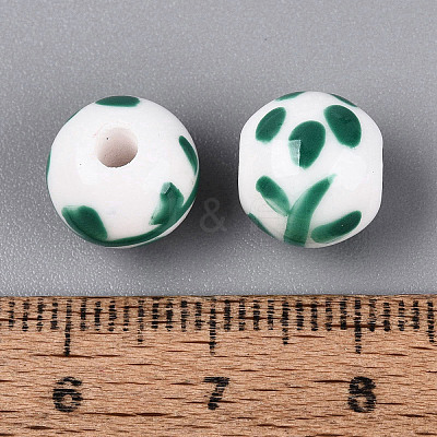 Handmade Porcelain Beads PORC-N012-12D-1
