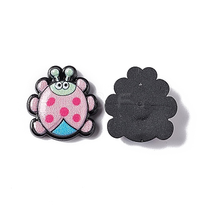 Opaque Resin Cabochons LS-RESI-C027-01E-1