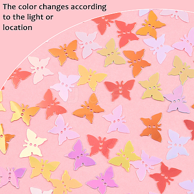80G 8 Colors PVC Plastic Pendants KY-SC0002-43-1