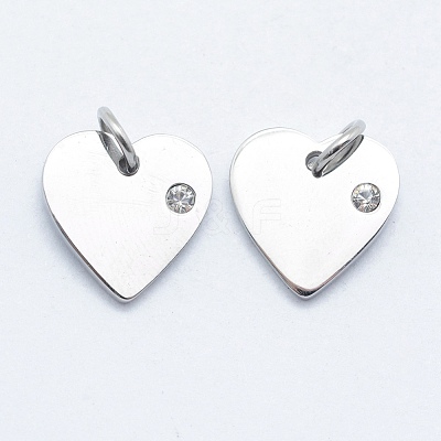 316 Surgical Stainless Steel Pendants STAS-J038-05P-1