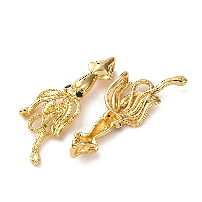 Brass Pave Cubic Zirconia Pendants KK-A271-01B-G-1