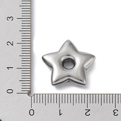 Non-Tarnish 304 Stainless Steel Spacer Beads STAS-A088-03P-1