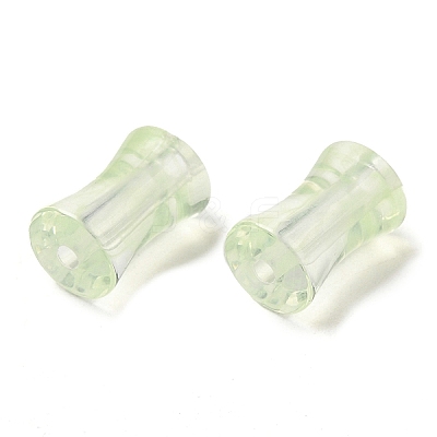 Transparent Acrylic Beads Gradient Effect OACR-Q193-01I-1