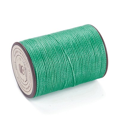 Round Waxed Polyester Thread String YC-D004-02E-129-1