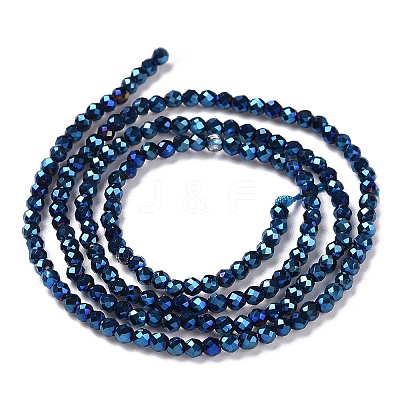Electroplate Glass Beads Strands LS-GLAA-H021-01A-FP03-1