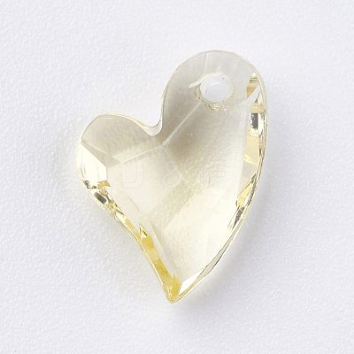 Transparent Acrylic Charms X-MACR-G055-11mm-33X-1