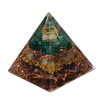 Orgonite Pyramid Resin Energy Generators G-PW0007-081C-1