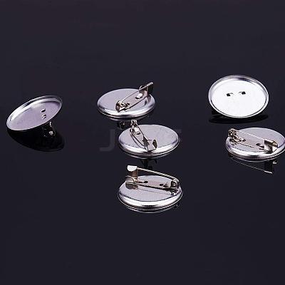 DIY Iron Brooch Findings IFIN-PH0023-60P-1