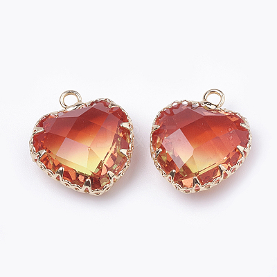 K9 Glass Pendants X-GLAA-Q069-11E-1