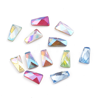 K9 Glass Rhinestone Cabochons RGLA-L025-B-SI-1