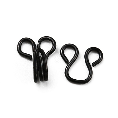 Brass Garment Hook and Eye KK-WH0044-93EB-1