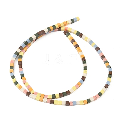 Handmade Porcelain Imitation Lava Rock Beads Strands PORC-A029-04A-1