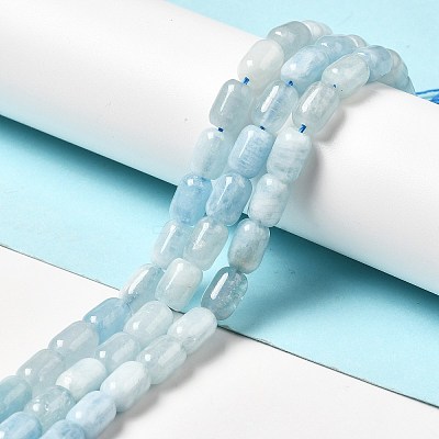 Natural Aquamarine Beads Strands G-G980-26-1