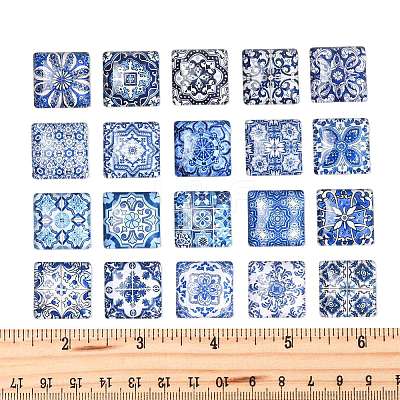 20Pcs Glass Cabochons GLAA-FS0002-59-1