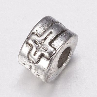 Alloy European Beads LS-E465-S-1