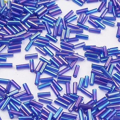 Glass Bugle Beads SEED-E001-5mm-168-1