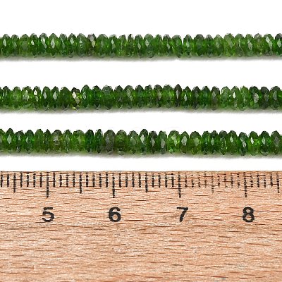 Natural Green Diopside Beads Strands GG-NH0012-B02-4mm-1
