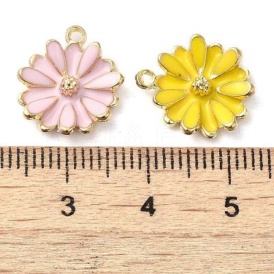 Alloy Enamel Pendants X-ENAM-Q507-01G-1