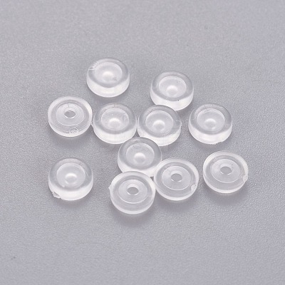 Comfort Silicone Pads for Screw Back Clip on Earrings KY-E008-02-1