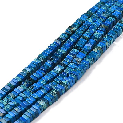 Natural Imperial Jasper Beads Strands G-P460-05A-1