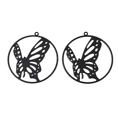 Spray Painted 403 Stainless Steel Pendants SA-CBA5926-02-1