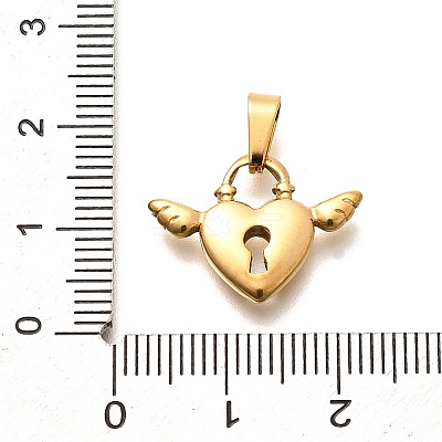 304 Stainless Steel Pendants LS-STAS-B079-02G-06-1