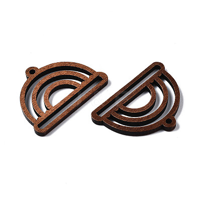 Walnut Wood Pendants X-WOOD-S054-45-1