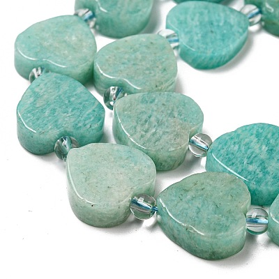 Natural Amazonite Beads Strands G-G072-D01-01-1