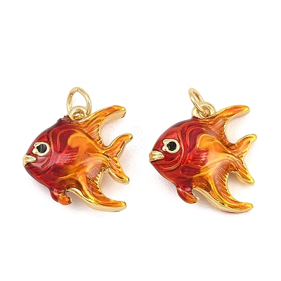 Brass Enamel Pendants KK-CBA3297-05B-G04-1