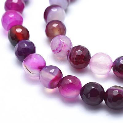 Natural Agate Beads G-J371-09-12mm-1