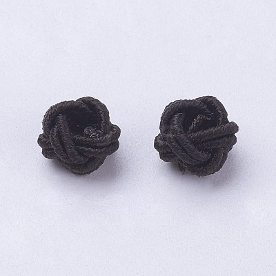 Nylon Cord Woven Beads NWIR-F005-14G-1