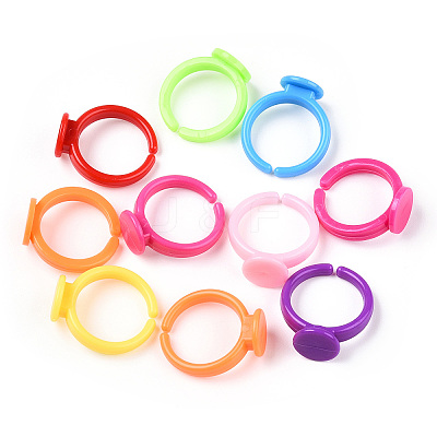 Adjustable Colorful Acrylic Ring Components X-SACR-R740-M-1