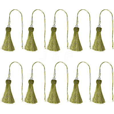 Polyester Tassel Pendants FIND-WH20031-12B-1