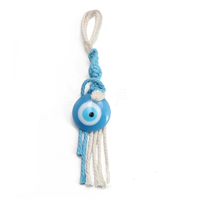 Plastic Turkey Evil Eye Pendants Decorations PW23040406366-1