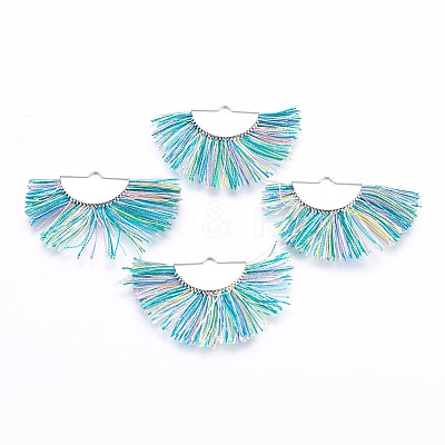 Nylon Tassel Pendants LS-KK-F755-28P-03-NF-1