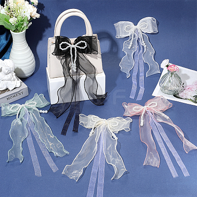 Bowknot Lace Brooches for Clothes JEWB-WH20014-06A-1