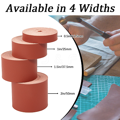 2M Flat Microfiber Imitation Leather Cord FIND-WH0420-75C-02-1