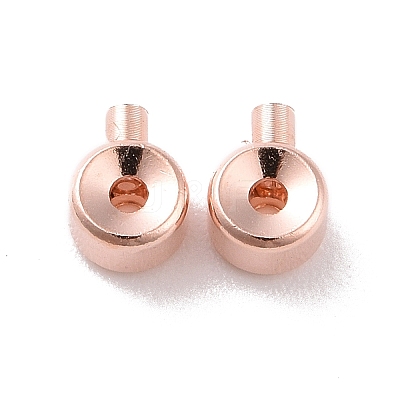 925 Sterling Silver Crimp Beads STER-D035-01RG-1