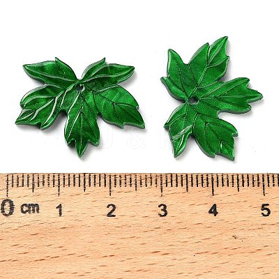Opaque Acrylic Pendants OACR-I020-07A-02-1