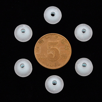 Transparent Acrylic Beads TACR-S152-15C-10-1