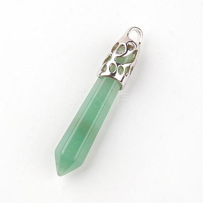 Natural Aventurine Big Pendants G-R278-101-1