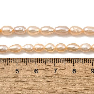 Natural Cultured Freshwater Pearl Beads Strands PEAR-I007-01P-02-1