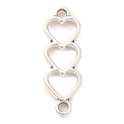 Tibetan Style Alloy Connector Charms FIND-NH0001-12AS-1