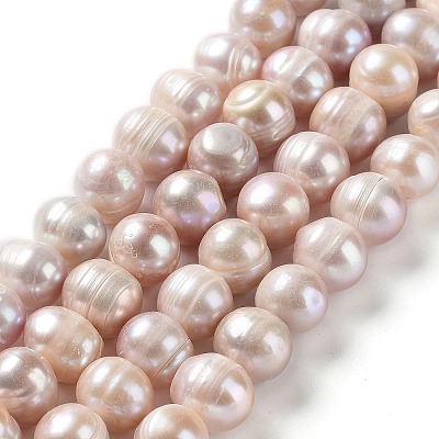 Natural Cultured Freshwater Pearl Beads Strands PEAR-E019-14-1